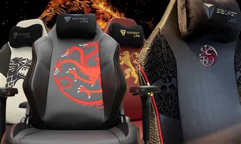 Reviews: Secretlab GoT + House Of The Dragon Gaming Chairs.